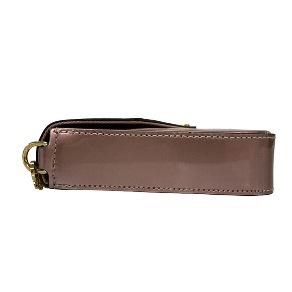 Auth LOUIS VUITTON Pochette Felice M69793 Rose Pearl Monogram Vernis - FH5210 - Picture 9 of 14